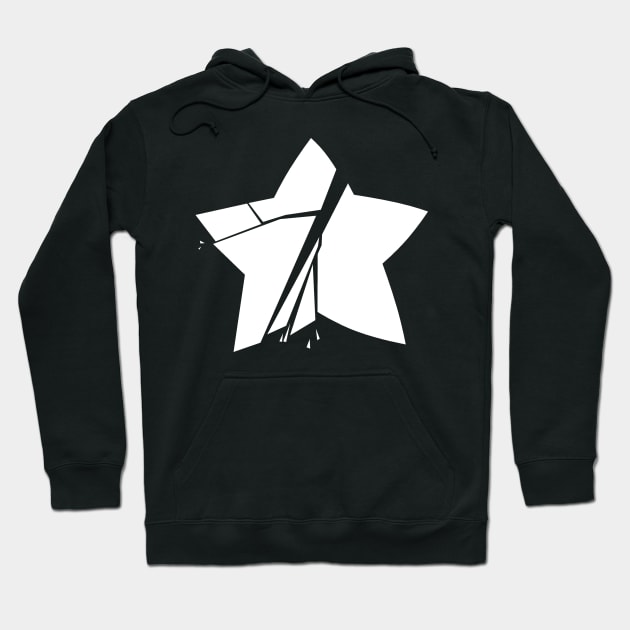 star broke Hoodie by rotra